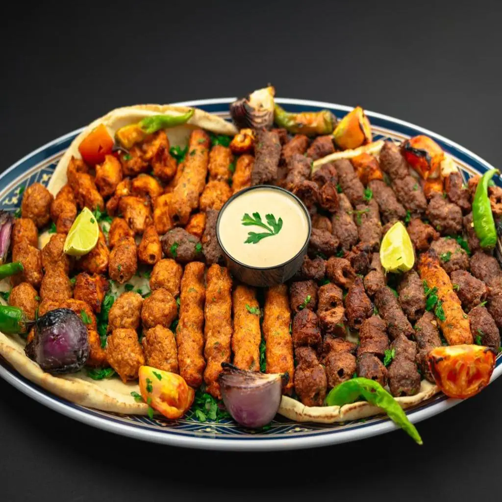 صحن مشاوي